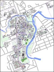 thumbnail of Western campus accessibility map